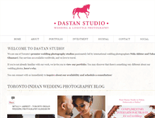 Tablet Screenshot of dastanstudio.com